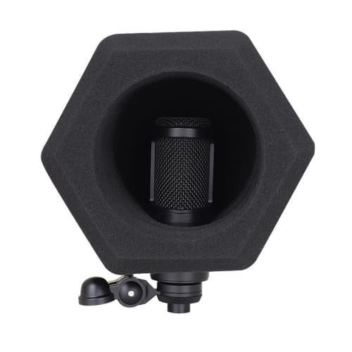 XBERSTAR Levitt Microphone Sponge Cover, Foam Microphone Cover, Microphone Soundproof Cover, Sound-Absorbing Sponge, Windproof, Sound-Absorbing, Noise