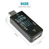 6 in1 USB Voltmeter Ammeter Current Voltage Tester Module  LCD Digital Display Power Battery Capacity Tester