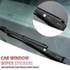 2Pcs Car Sticker Cars Window Wiper Decal Accessories For Mercedes Benz AMG W204 W205 W203 W211 W212 W213 W201 W210 W124 W126