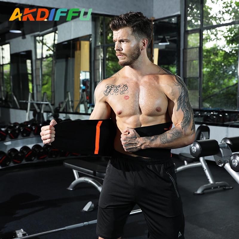 Unisex Fitness Waist Support Belt for Weightlifting, Sweat, and Lumbar Herniation Relief