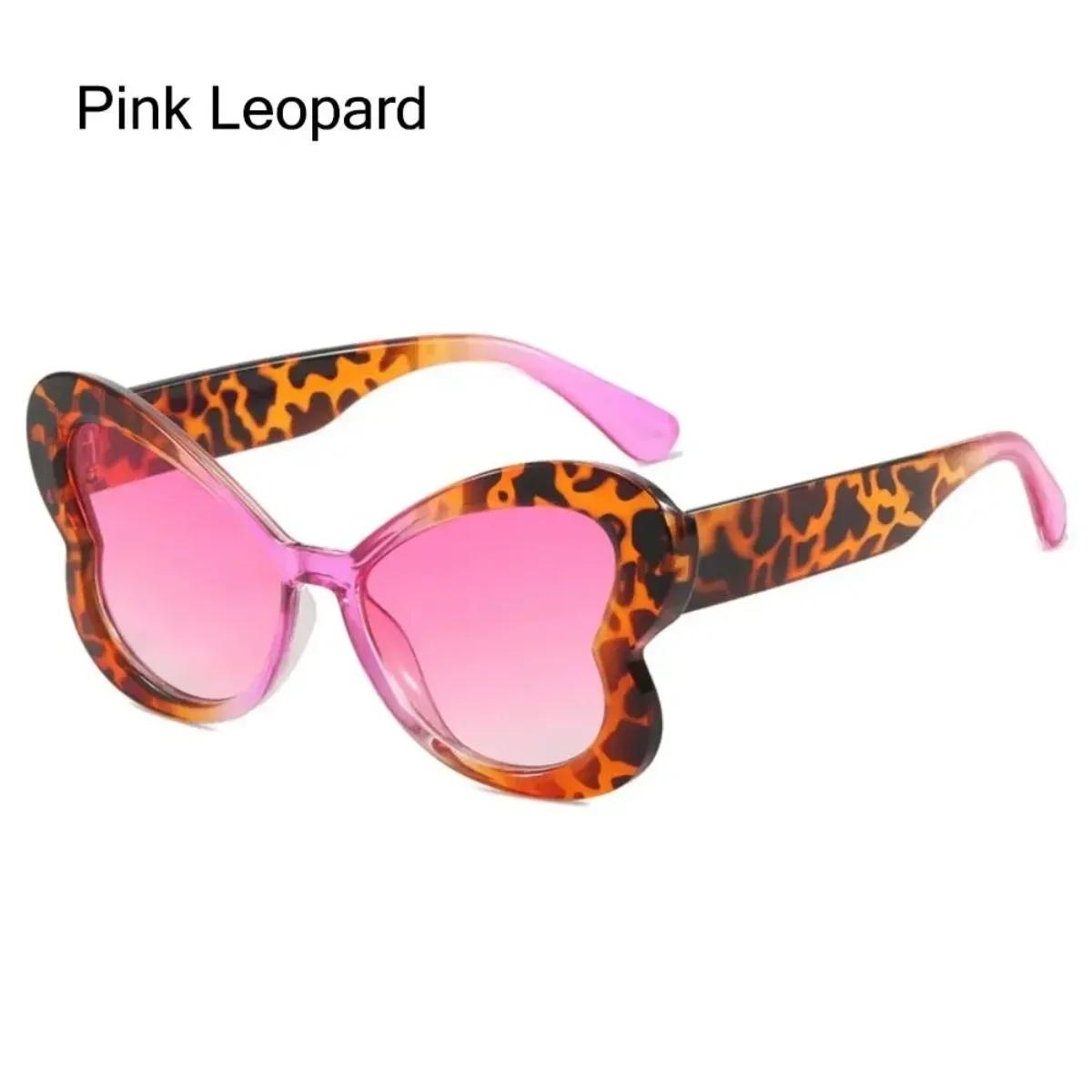 

Trendy Party Large Frame Women Sunglasses Dopamine Butterfly Colorful Sunglasses Hip-hop Uv400 Sunscreen Full Frame Sunglasses As Picture