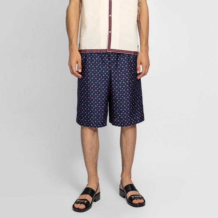 GUCCI Casual Shorts Men's Blue Moderate 624399-ZAE5P-4229
