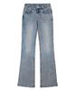 Deketeuumeon Signature Slim Low Rise Flared Jeans Dcwpt006Lblueb