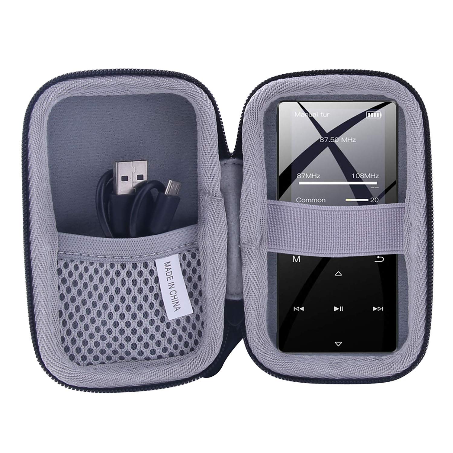 

Защитный чехол для хранения SONY Walkman JP NW-S315/NW-S313/NW-S13 -waiyu (черный) чёрный