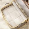 Borsa Portaoggetti in Tessuto Non Tessuto Antipolvere Organizzatore per Vestiti per Trasloco Casa Dormitorio Riutilizzabile Multifunzionale Borsa Portaoggetti con Design a Finestra