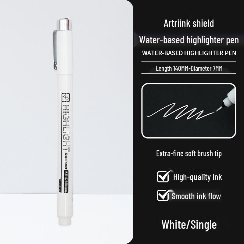 Shield 120 Water-Based High-Gloss Ultra-Fine Soft Tip Sketching Pen