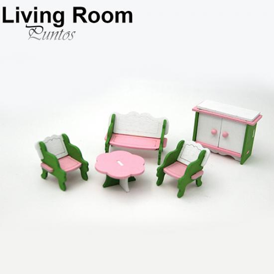 Miniatur-Hausmöbel-Zimmerspielzeug für Kinder
