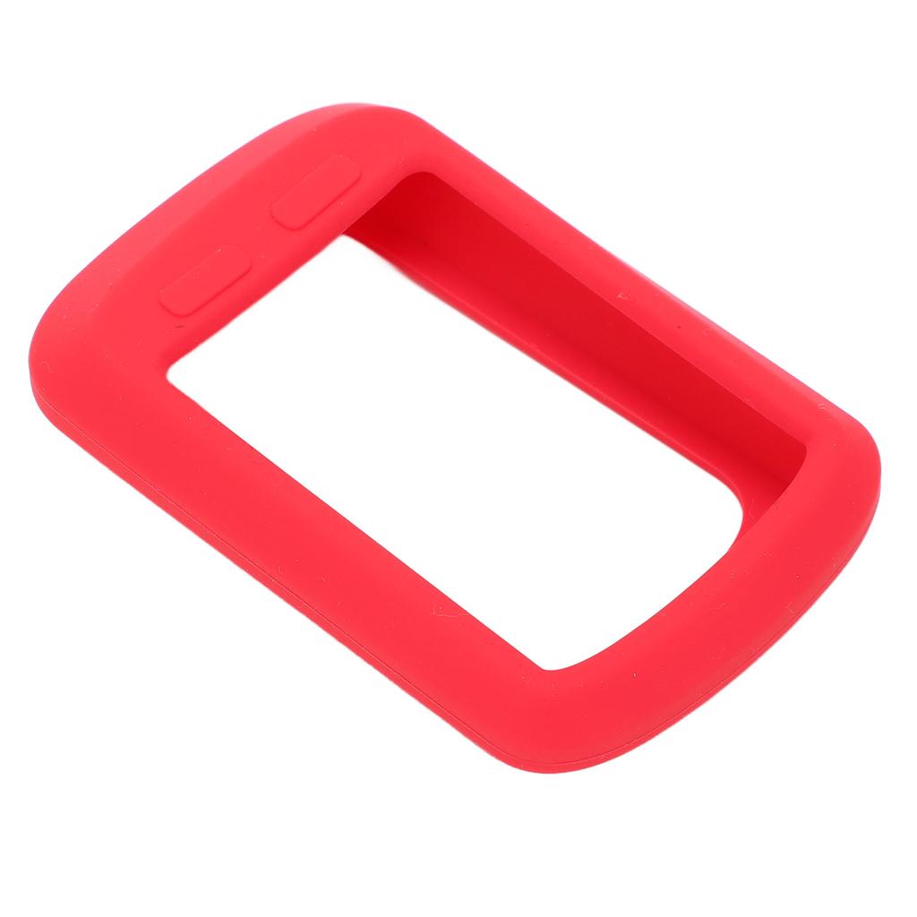 Fahrradcomputer Silikonhüllen Fahrradcomputer Schutzhüllen aus Silikon mit HD-Folie für Bryton420Rot