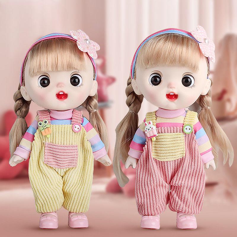8-inch Doll with Changeable Clothes, Exquisite and Cute Doll, Princess Girl Birthday Gift, Pretend Play Toy