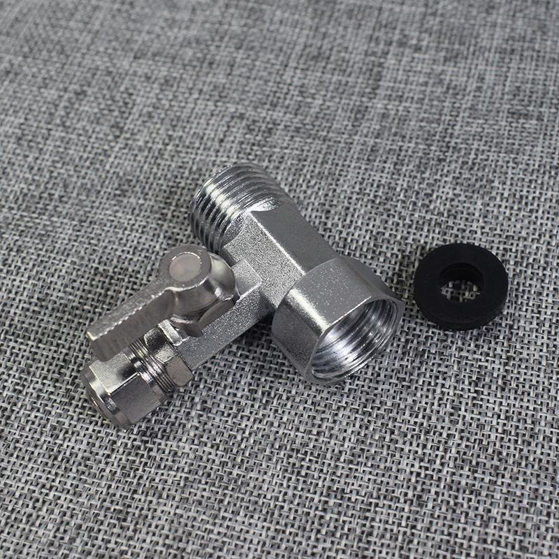 Integrated Inlet Tee 4-to-3 Point Ball Valve for Pure Water Purifiers