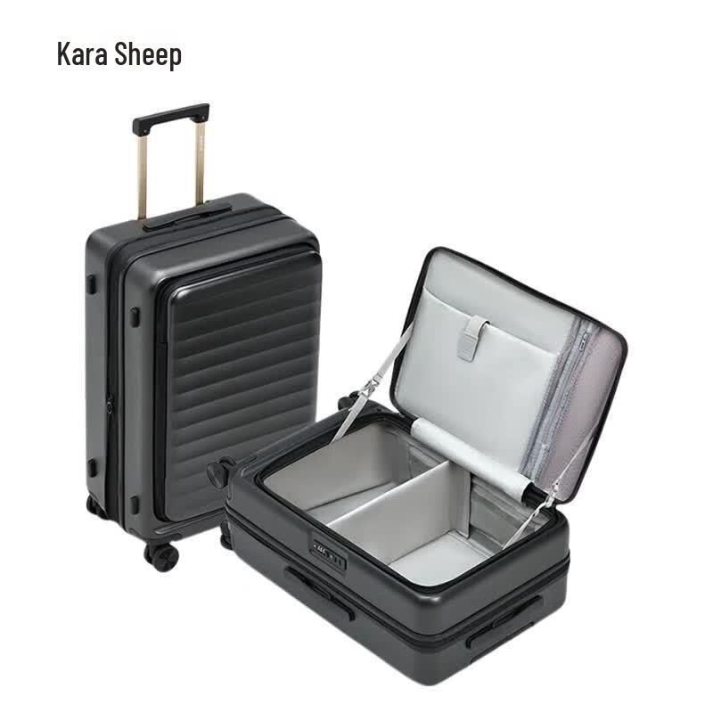 KALA·Y Cloud 3.0 Expandable Side-Opening Carry-On Suitcase
