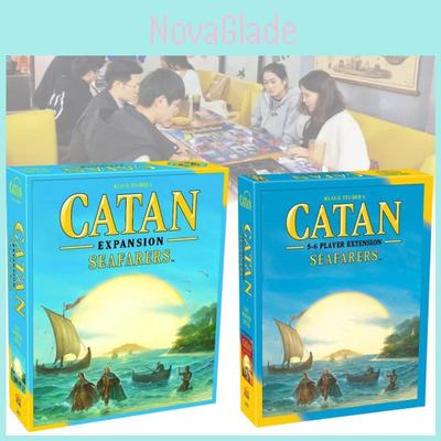 Engaging English Edition Catan Island Board Game 5th Edition 5-6 Player Expansion Party Cards