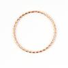 Glory_Arden [Unisex] Surgical Steel Daily Twisted Rose Gold Matte Ring / Gtr-002-1