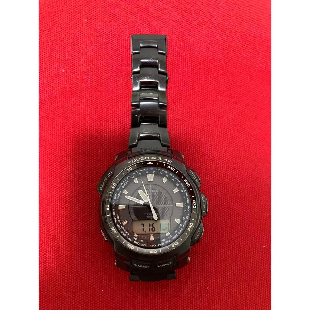 Used CASIO PRO TREK PRW-5000T