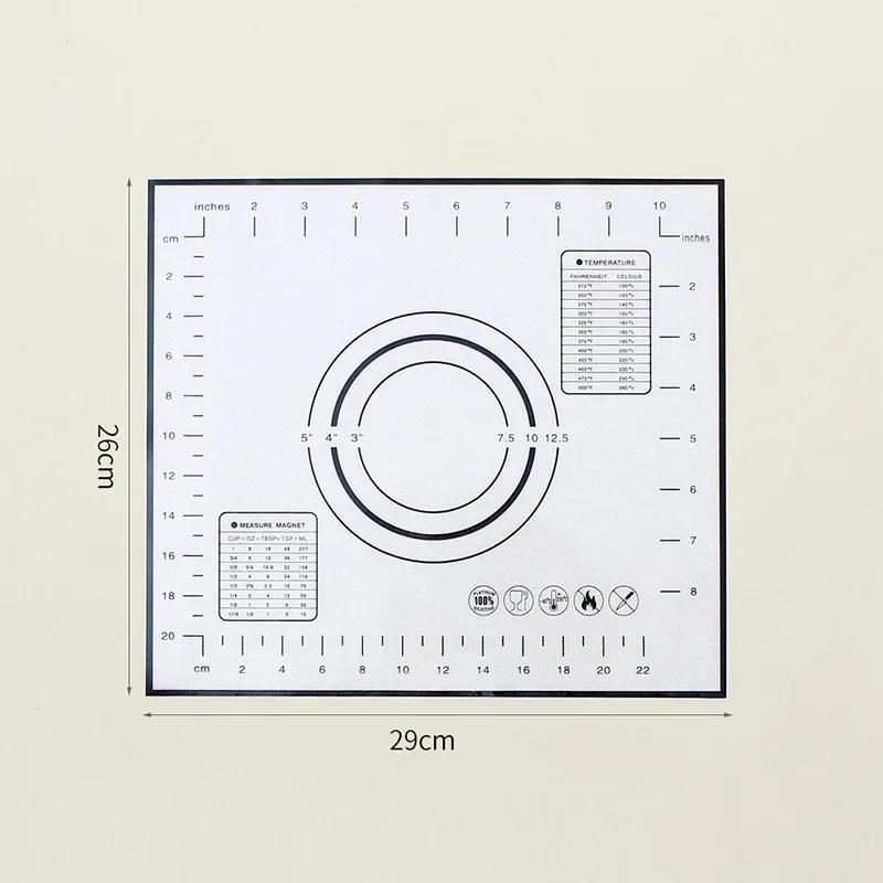 

Силиконовый коврик 60/50/40см, лист для выпечки, коврик для замешивания теста для кухни, для раскатывания теста, пиццы, большой коврик для теста, антипригарный держатель для изготовления