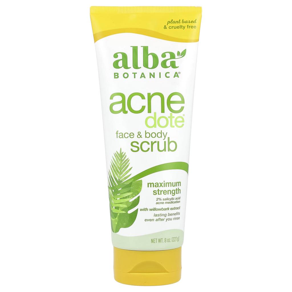 Acnedot®, Face & Body Scrub, Maximum Strength, 227G(8Oz)