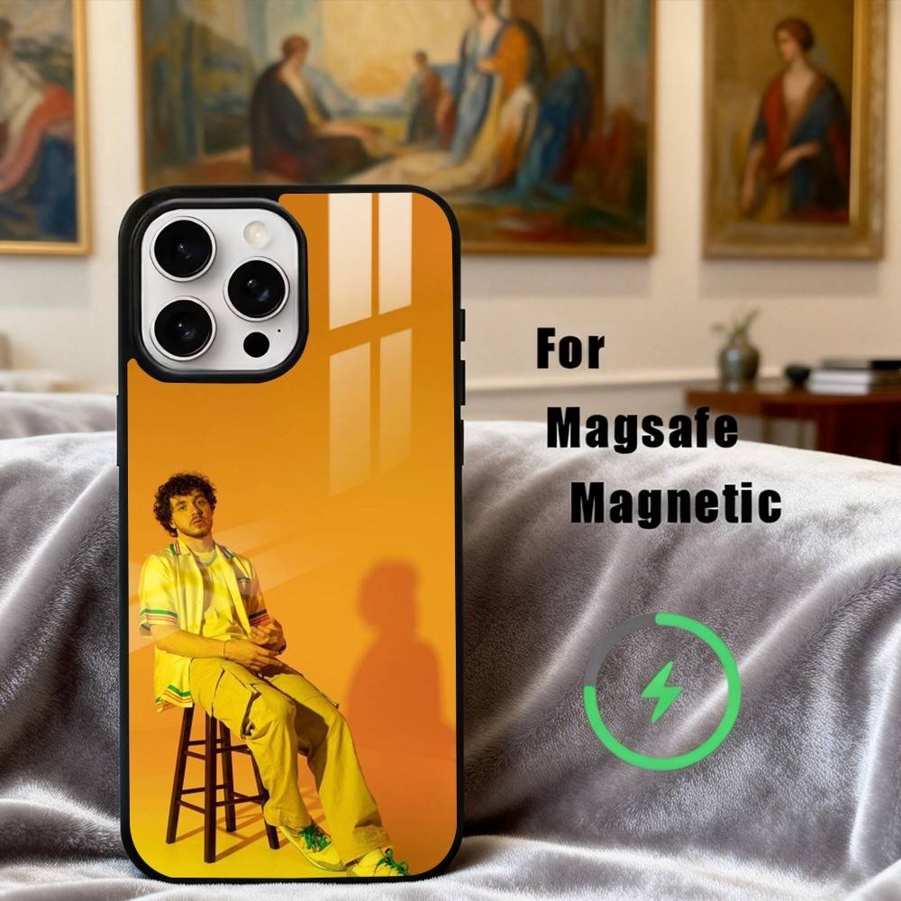 SINGER J-Jack H-Harlow-W Phone Case For iPhone17,16,15,14,13,12,11 Plus,Pro Max Magnetic For Magsafe Wireless Charging
