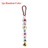 Parrot Bite Toy, Bird Ring, Bell, Hanging Swing, Chain, Parakeet, Chew Swings, Toy with Hanging Bells, Bird Accessories, 1Pc