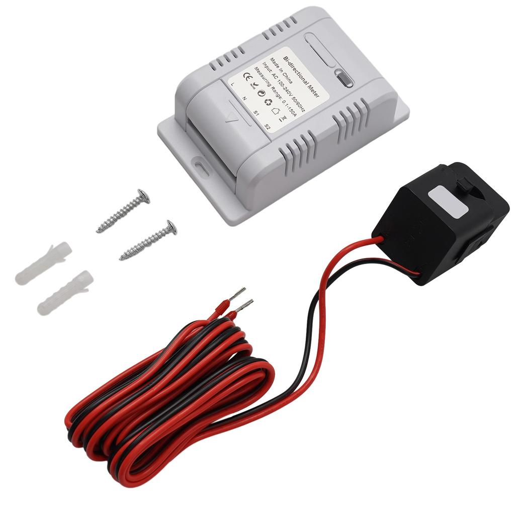 Tuya Smart Bi Directional WiFi Energie Meter 150A Clamp Aktuelle SensorTransformer