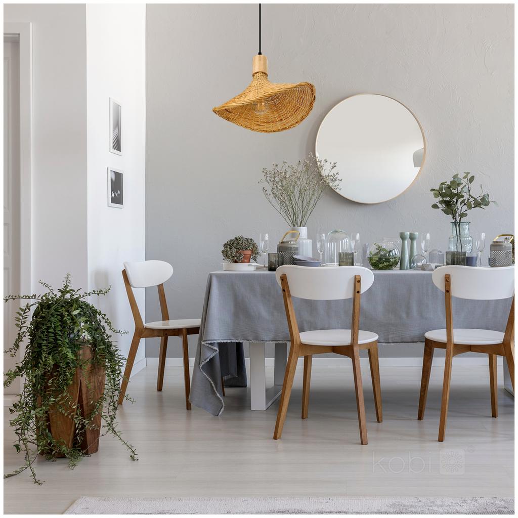 Boho Bamboo Hanging Lamp 33cm 1xE27
