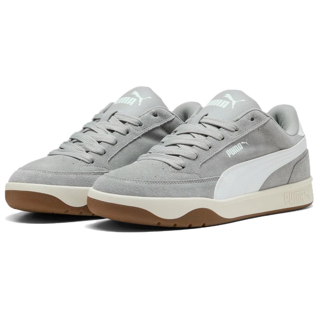 Puma Park Lifestyle Sk8 Comfortable Versatile Low-Top Skate Shoes Unisex Sneaker Light-Gray 404483-03