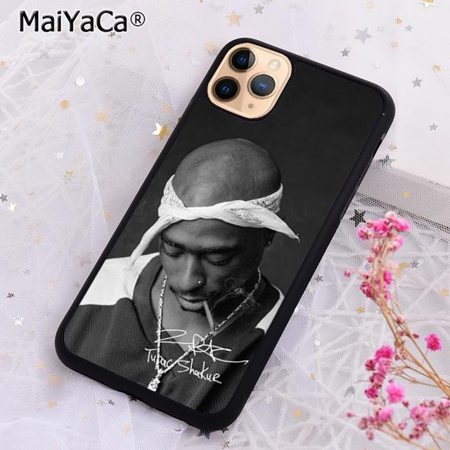

MaiYaCa 2Pac Tupac Shakur signed Rap Rapper Phone Case Cover For iPhone 17 Air 16 15 plus 11 12 13 14 pro max iPhone 11pro max
