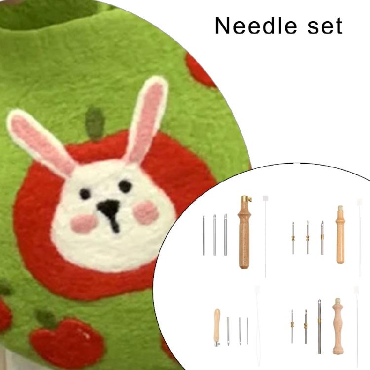 Adjustable Punch Needle Set Embroidery Needle Punch Embroidery Pen Embroidery Punch Needle for Embroidery Craft