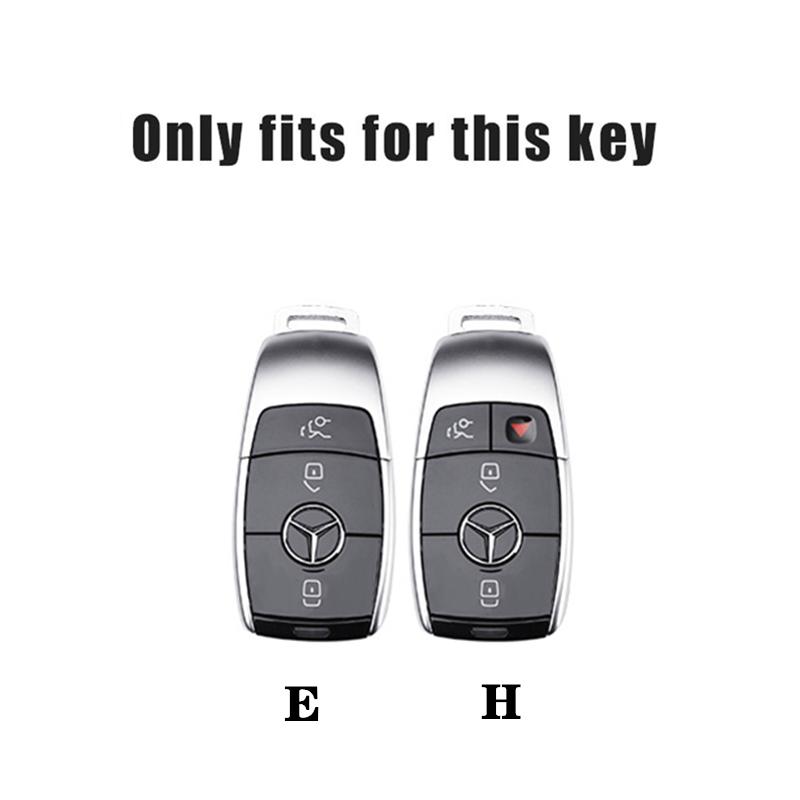 Fashion Car Smart Remote Key Case Cover Protector Shell For Mercedes Benz E C S GLC Class E200 E400 E63 W213 S550 S560 C260 A200 CH1