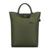Le Pliage Green Logo Embroidered Flap Tote Bag Women Tote Forest-Green 10168919479