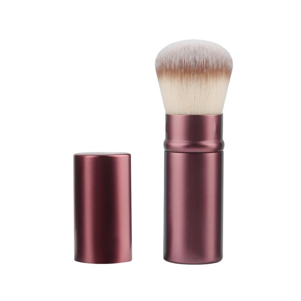 Retractable Foundation & Blush Brush: Streak-Free, Portable, Dust-Free, Non-Absorbing, In Stock