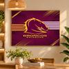 5D Diamond Painting Brisbane Broncos DIY Full Drill Diamond Art Kit Home Decoration