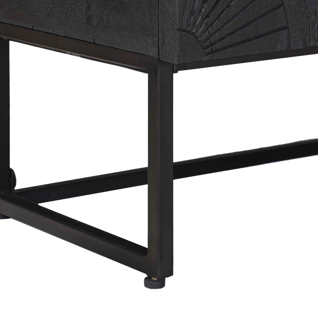 Sideboard Black 105 x 30 x 68 cm