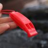 Loud Outdoor Survival Whistle Anti loss Clip Rescue Emergency Whistle  Water Sport Rescue