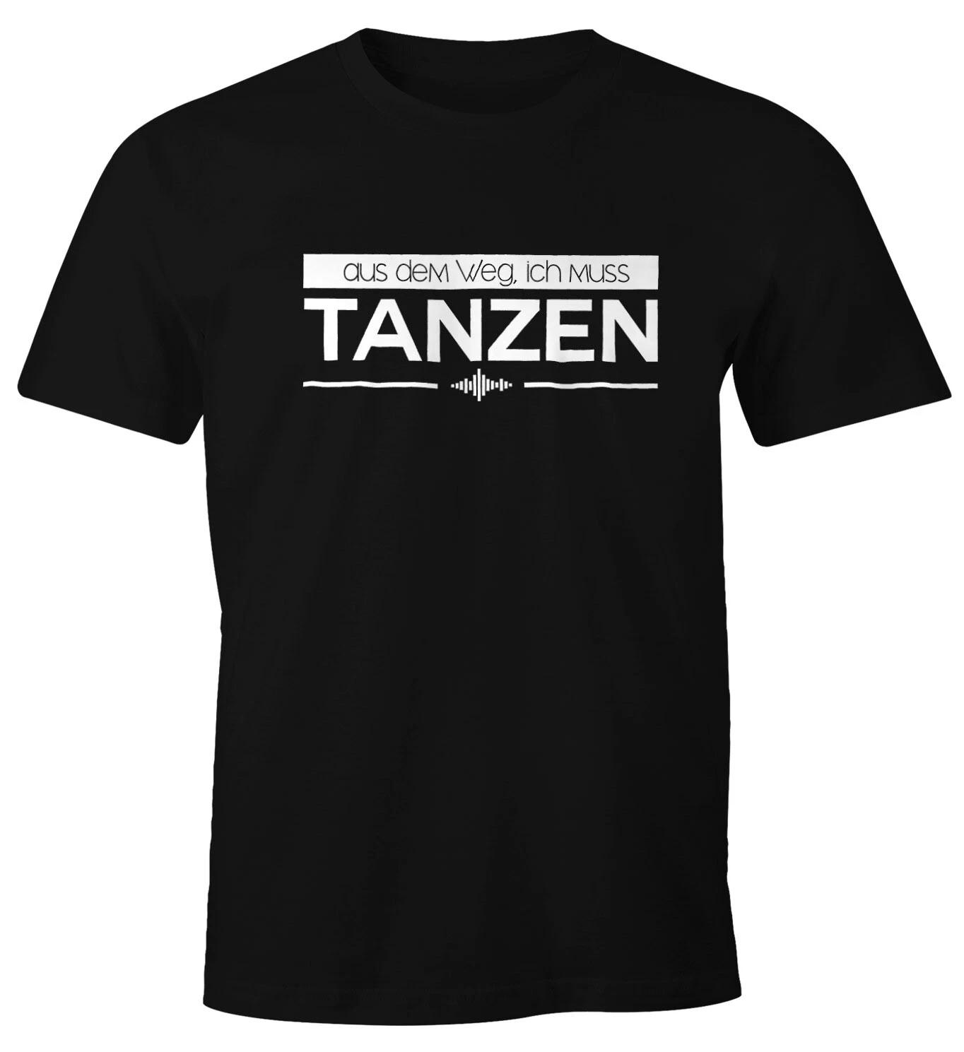 Mens T-Shirt - Get Out Of The Way I Need To Dance Party Celebrations Sayings [Techno] - S
