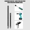 1/2inch Flexible Extension Rod Bendable Elastic Joint Head Post Connecting Link For Electric Impact Wrench High Strength