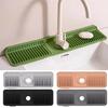 Quick Dry Silicone Sink Drying Mat Non Slip Sink Draining Tray Countertop Protector  Sink
