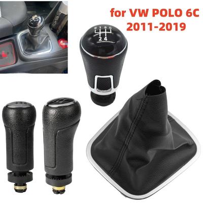 Gear Shift Knob Gaitor Boot Cover for VW Polo 6C 2011-2019