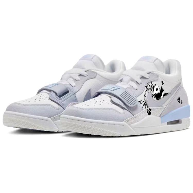 Jordan Legacy 312 Vintage Basketball Shoes Men's Low top Gray/White HQ1190-101(Team56-)