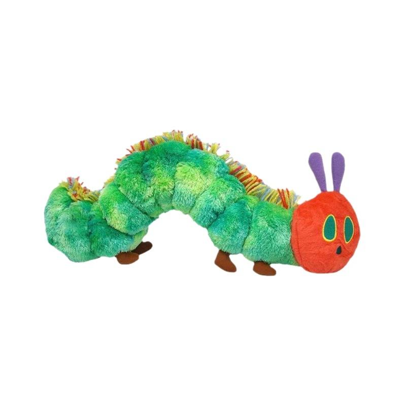 Caterpillar Fluffy Toy Long Green Caterpillar Cuddle Stuffed Animal Bedtime Buddy Doll For Boys Girls Birthday Gift