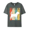 Beaglier Vintage Retro Classis Dog Tshirt Funny Shirt Cotton Student Unisex Tees Group Tshirts Design Plain