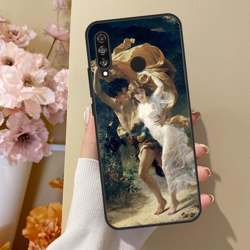 

Renaissance Art Painting For Huawei Nova 7i 8i 11i 12i 12s Y73 Y70 Y90 Y60 Y72 Y61 Y91 9 10 SE P30 Pro P40 Lite Case Huawei P60 Pro