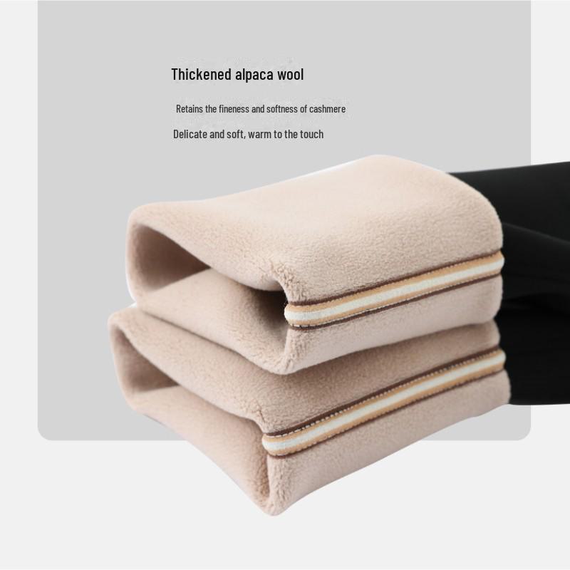 High-Waist Velvet Thickening Slimming Barbie Leggings for Women: Autumn/Winter