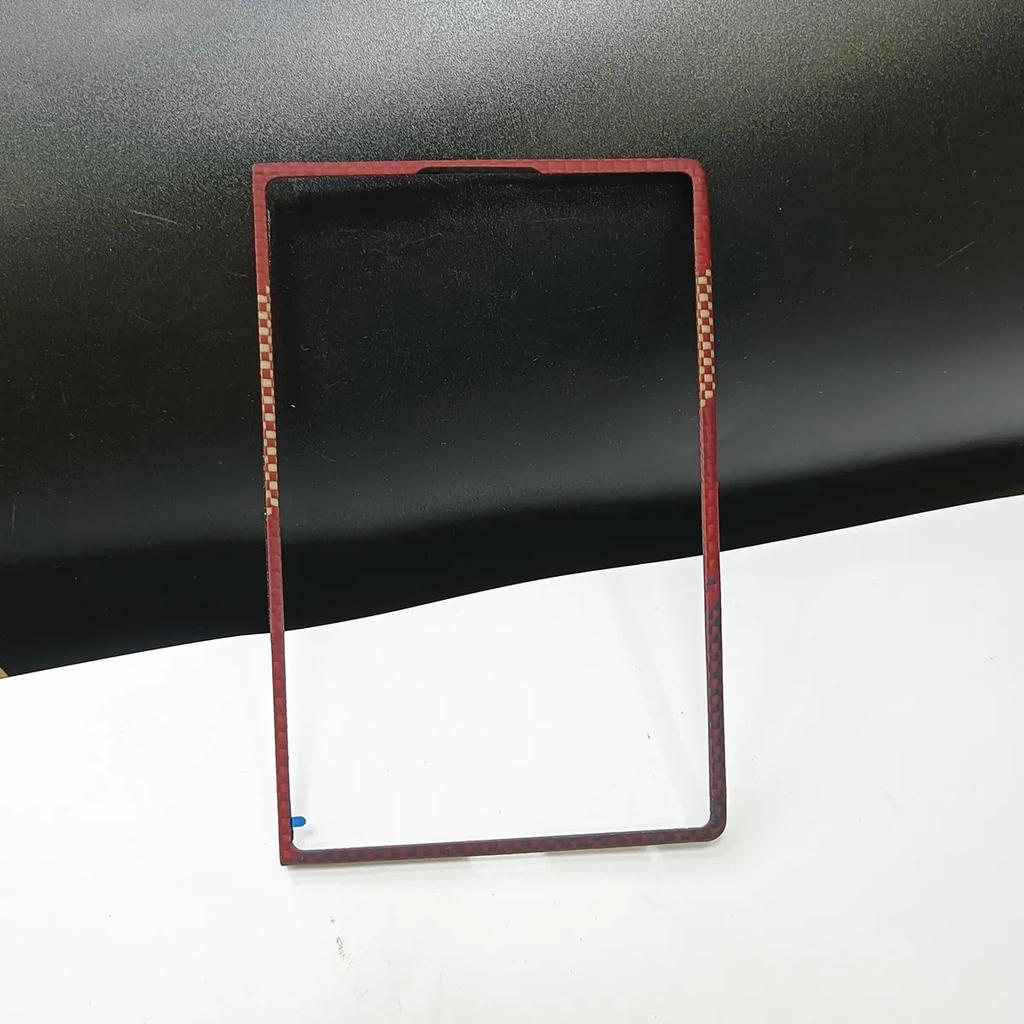 Oryginalny pleciony włókno węglowe aramidowe do etui Magsafe dla Samsung Galaxy Z Fold8 ZFold 8 Ultra zawias cienka twarda lekka rama osłony