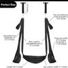 Door Sex Toys Sex Swing Bondage Slave Leather Soft Plush Slings Adjustable Straps Hanging Door Handcuff Leg Restraints Toys