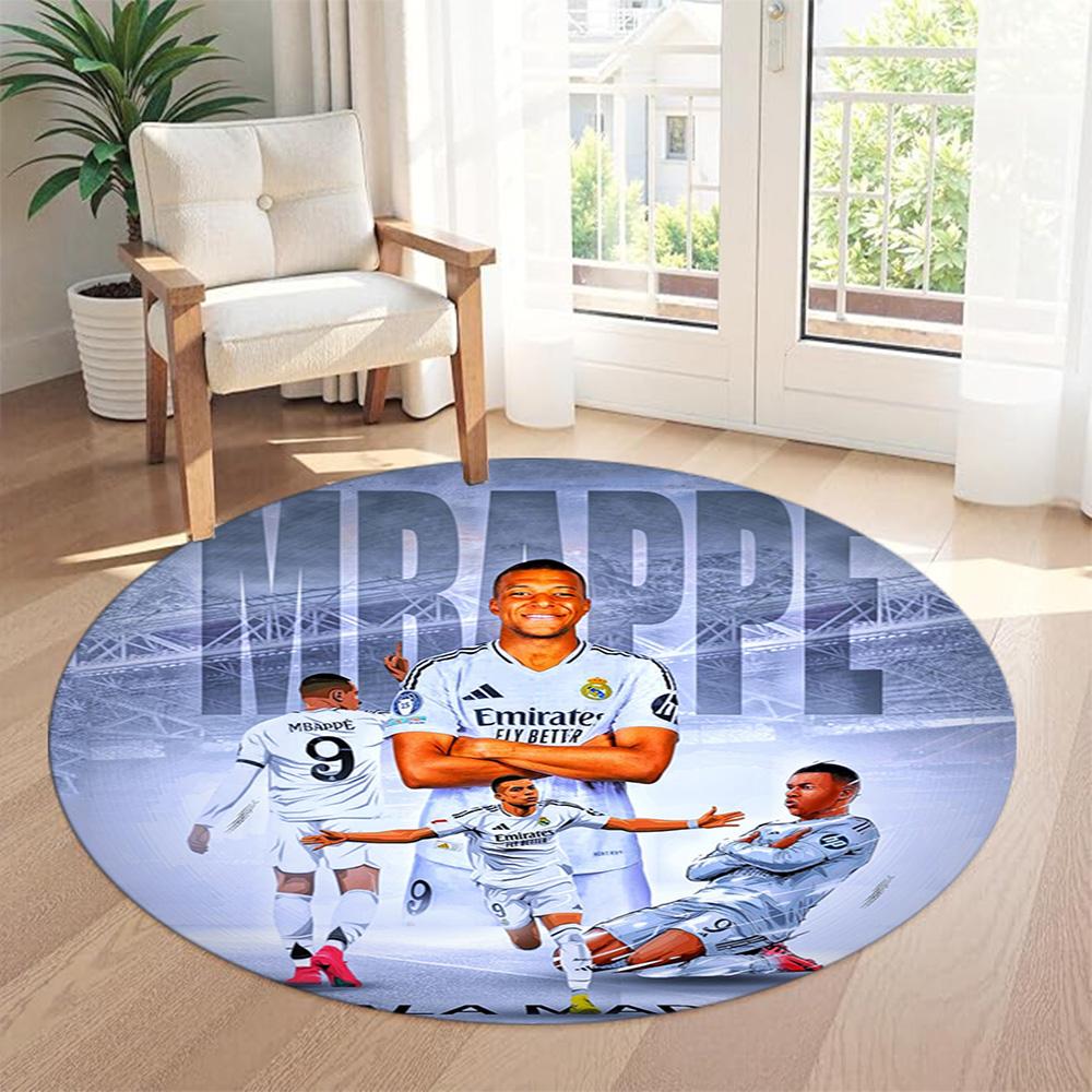 Barcelona Round Office Rug Design for Foyer Dining Room Hallway Outdoor Anti-slip Round Rug Office home decor