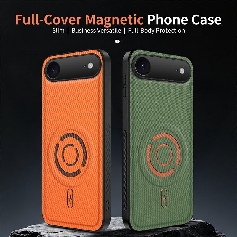 For Apple iPhone 17 Air Case Apple iPhone Air 2 Cover Phone Case Luxury Magnetic Silicone ShockProof Protective Back Cover Coque