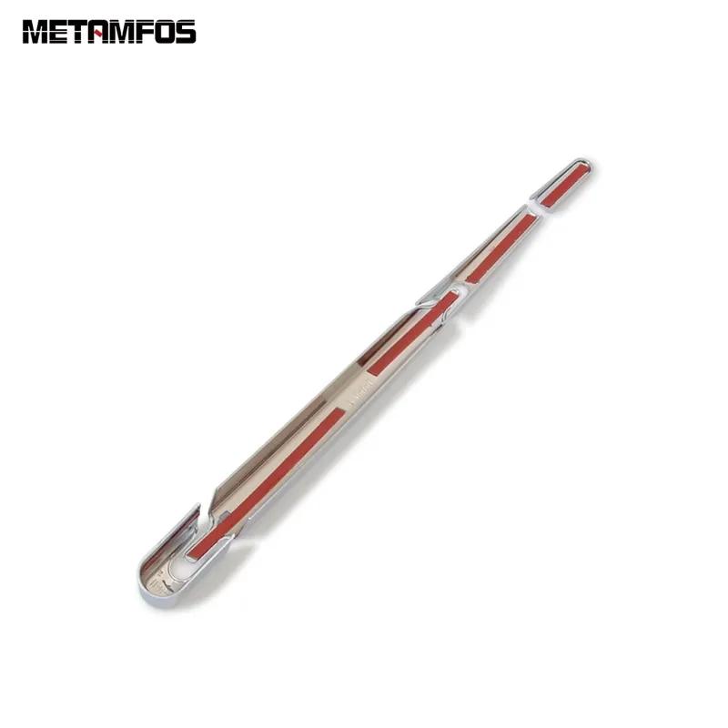 For Nissan Kicks 2017-  2024 Chrome Rear Window Windshield Wiper Arm Blade Cover Trim Exterior Accessories Car Styling