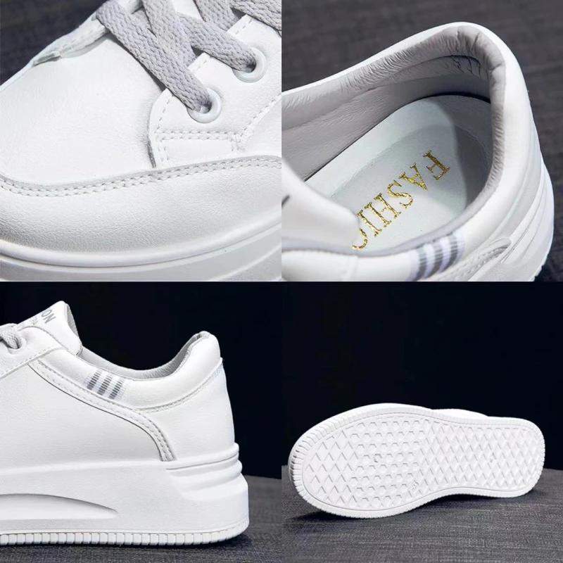 Casual Female White Sneakers Versatile Female Sports Shoes Platform Womens Casual Shoes Comfortable Fashi Zapatillas De Mujer