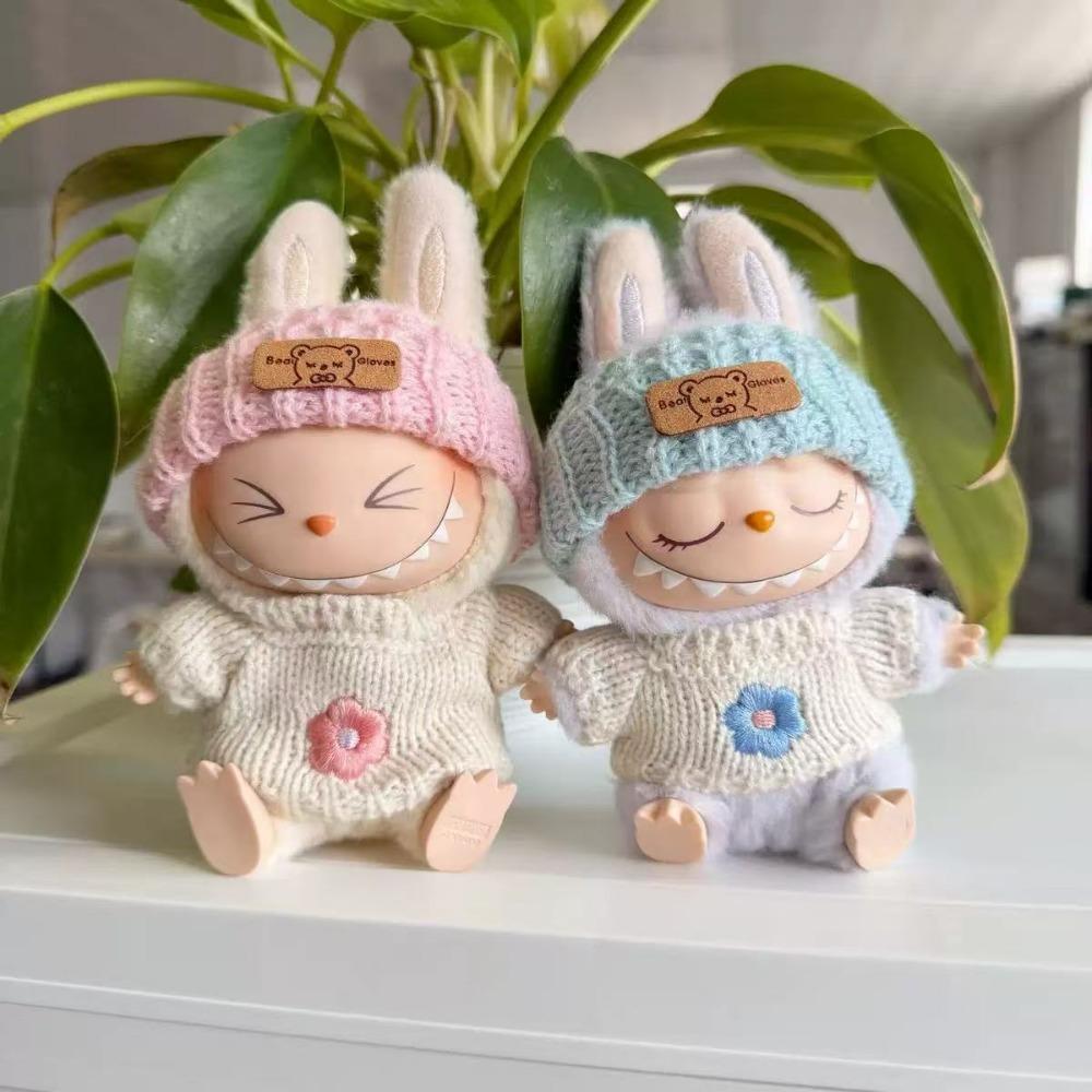 2025 New LABUBU Doll Clothes Accessories Freely Mix and Match for Dollhouse Decorations Cute, Trendy,Stain Resistant Easy To Clean