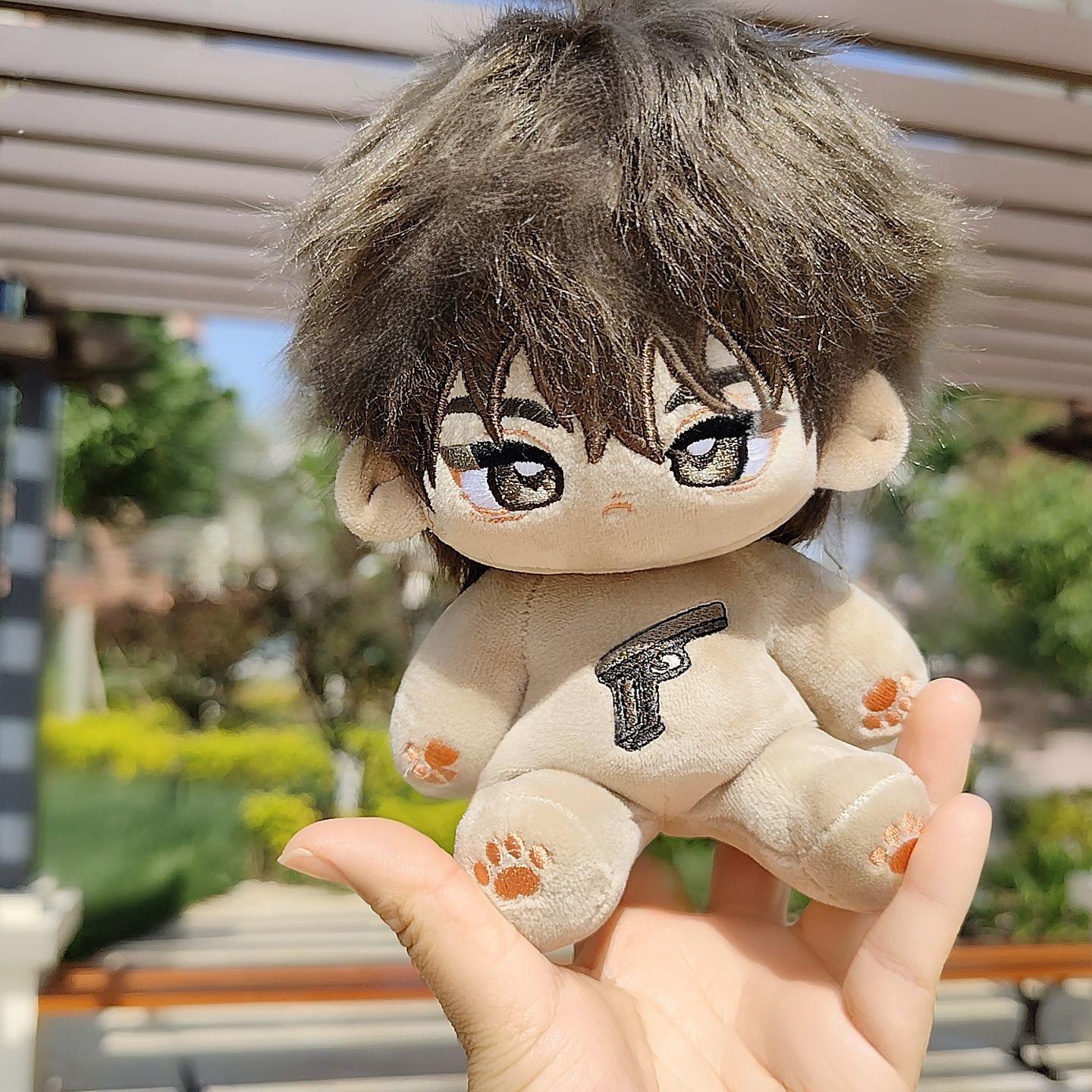 20cm Koreanischer Cartoon Bl Manhwa Codename Anastasia Taekjoo Plüschpuppe Körper Cosplay Anzieh Baumwollpuppe Peripheriegeschenke für Fans no skeleton black